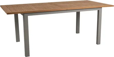 Produktbild von Brafab Lyon Ausziehtisch Aluminium/Teak