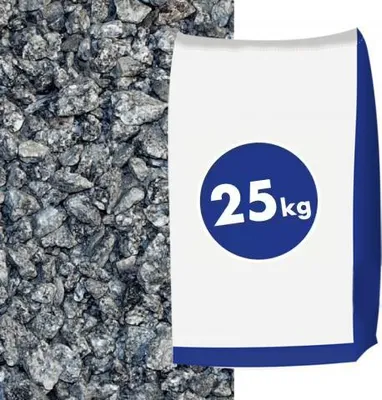 Produktbild von Granitsplitt Hellgrau 5-8mm 25kg