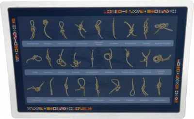 Produktbild von Platzdeckchen Tischset Knotenkunde Größe: 4er Set