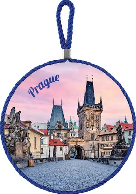 Produktbild von GiftyCity Keramik-Untersetzer, Romantisches Prag