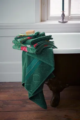 Produktbild von Pip Studio Good Evening Grün Green Duschtuch 70x140cm