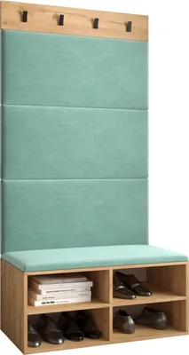 Produktbild von Garderobe MIRO Set 2 mit gepolsterten Paneelen Industrial Design