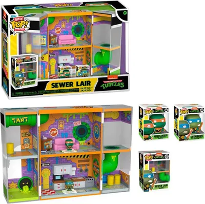 Produktbild von Funko Bitty Box Teenage Mutant Ninja Turtles mit 2 Vinyl Figuren