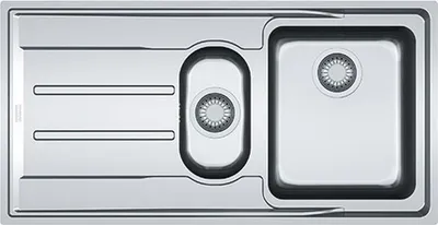 Produktbild von 51,4 cm edelstahl-einbauspüle mit siphon Franke 758005