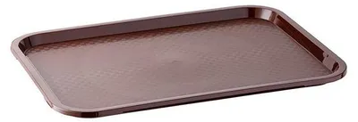Produktbild von APS 554 Tablett FAST FOOD, Polypropylen, GN 1/1, 53 x 32,5 cm,  Germany, braun