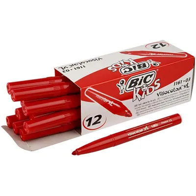 Produktbild von BIC VISA, Rot, Rot
