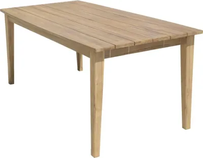Produktbild von Gartentisch >Visalia< in holzfarben aus Massivholz Akazie - 90x75x180cm (BxHxT)