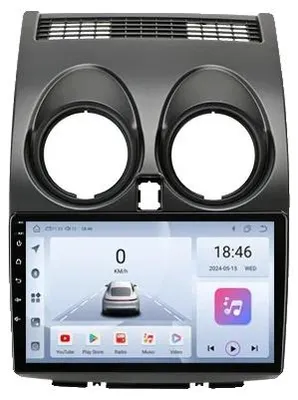 Produktbild von Auto-Multimedia-Player, Touchscreen, Sprachsteuerung, kompatibel mit Nissan Qashqai J10 2006-2013, T6_ADAS