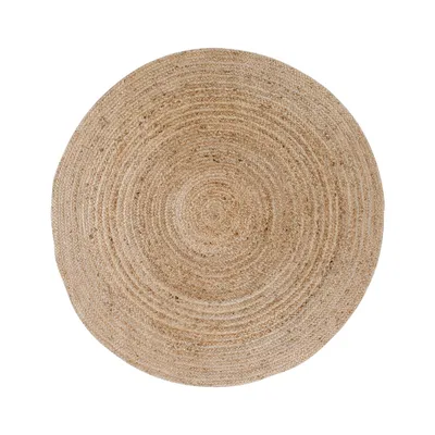 Zdjęcie produktu dla Dywanik Ø90 cm z naturalnej juty.