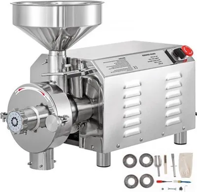 Produktbild von Automatische Kornmühle - Mühle - 2200W - Kornmühle - Stahl - Pulvermaschine