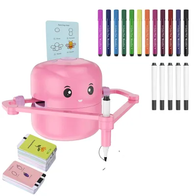 Obrázek produktu pro Kreslící robot, s hlasovým ovládáním, dobíjecí vzdělávací hračka, růžová