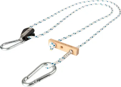 Produktbild von Seilzug mit Karabinerhaken für Schlingentisch, Flaschenzug, Seilwinde 115-200 cm