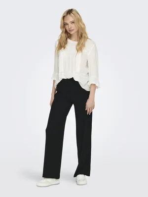 Produktbild von Hose Wide Leg elastische Taille Regular Fit | L