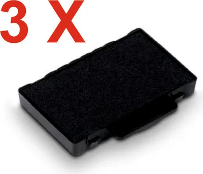 Produktbild von 3 X Trodat Ersatzkissen 6/53 für Professional 5203 – Stempelfarbe schwarzFür Professional 5203, 5253, 5440