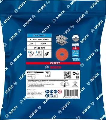 Produktbild von EXPERT R782 Fiberscheibe X-LOCK, 125mm, K120, 25-tlg.