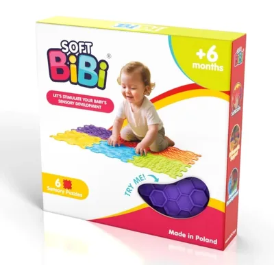 Immagine prodotto di Tappetino sensoriale Soft BiBi 6 pezzi - BiBio