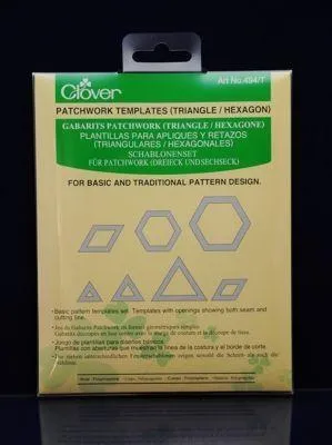 Produktbild von Schablonenset Dreieck + Hexagon Clover 494T