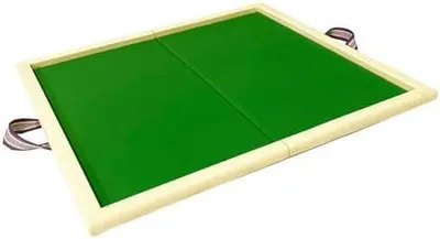 Imagen del producto de Mesa plegable y portátil para juegos como mahjong, póker y dominó: ligera y fácil de usar