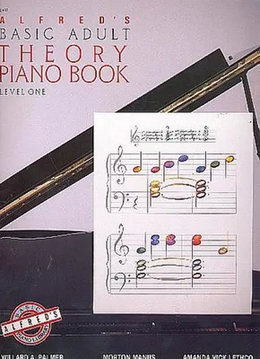 Immagine prodotto di Palmer, W: Alfred's Basic Adult Piano Course Theory, Bk 1