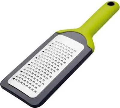 Produktbild von Ibili Grobreibe aus Edelstahl mit ergonomischem Griff - Küchenreibe für Käse, Schokolade, Obst und Gemüse