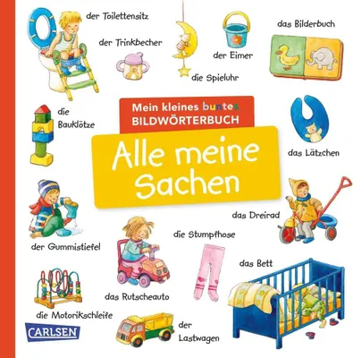 Zdjęcie produktu dla Mein kleines buntes Bildwörterbuch: Alle meine Sachen