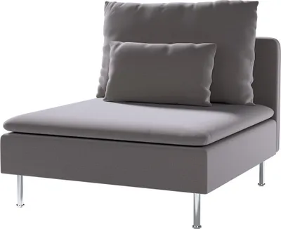 Produktbild von Dekoria Bezug für Söderhamn Sitzelement 1, braun, Bezug für Sitzelement 1