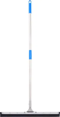 Productafbeelding van vidaXL vloerwisser met steel, 60x122,5 cm, staal en rubber