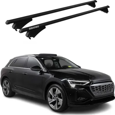 Obrázok produktu pre Menabo strešný nosič pre Audi Q8 e-tron 2022-2025 75kg hliník čierny 2x