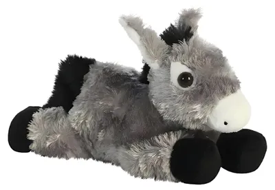 Produktbild von Aurora Mini Flopsies Esel Grau 20 cm
