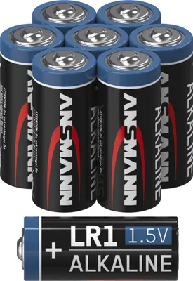 Produktbild von ANSMANN LR1 1,5V Alkaline Batterie Spezialbatterie - 8er Pack