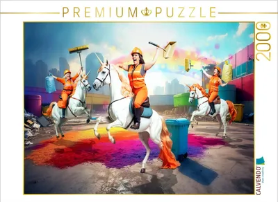 Produktbild von CALVENDO Puzzle Frauenpower in der Abfallwirtschaft | 2000 Teile Lege-Größe 90x67cm Foto-Puzzle für glückliche Stunden