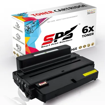 Produktbild von 6x Toner 205L MLT-D205L Schwarz Kompatibel für Samsung SCX-4833FR Drucker