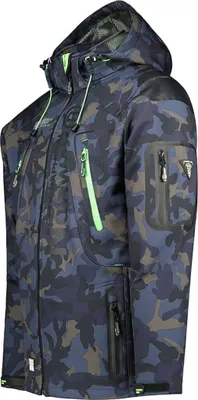 Obrázok produktu pre Geographical Norway WU4549H-GN-NAVY-GREEN/wu6088 pánska tmavomodrá bunda