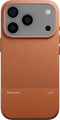 Immagine prodotto di Native Union, Custodia iPhone 17 Pro MagSafe antiurto ReClassic Design, marrone chiaro