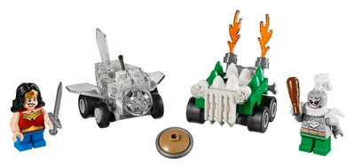 Produktbild von LEGO® DC Universe Super Heroes™ Mighty Micros: Wonder Woman™ vs. Doomsda 76070
