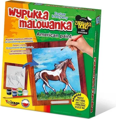 Immagine prodotto di Cavalli in rilievo - American Paint