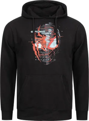 Produktbild von M|Marvel Spiderman Glitch Herren Hoodie MAMHS023BLK