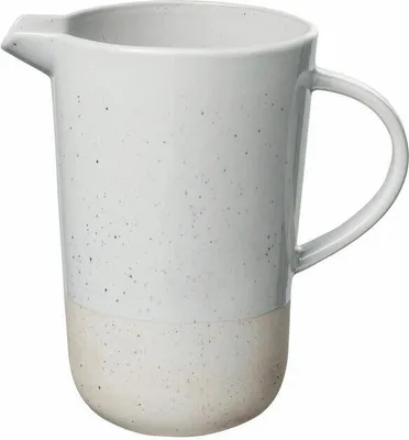 Immagine prodotto di Brocca Blomus Sablo, brocca per acqua, brocca con manico, brocca per succo, caraffa, Vetroceramica, sabbia, 1 litro, 64160