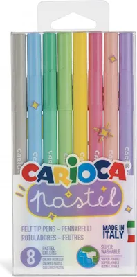 Image de Carioca 43032 stylo-feutre 8 pièce(s)