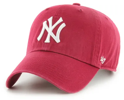 Produktbild von '47 Brand MLB New York Yankees '47 CLEAN UP Cap Dark Red