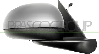 Produktbild von PRASCO FT0407303P Außenspiegel Seitenspiegel Rechts für FIAT 500L (351, 352) Beheizt Konvex Grundiert Elektrisch