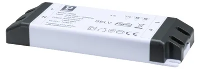 Image de Paulmann 79969, Bloc d'alimentation pour éclairage sur rail, Blanc, Plastique, IP20, 40 W, 230 V