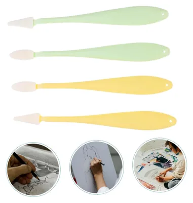 Produktbild von 4-teiliges Schwammwischer Set für Künstler und Zeichner