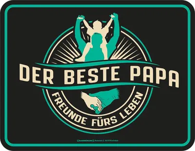 Produktbild von Papa - Magnete - Freunde fürs Leben