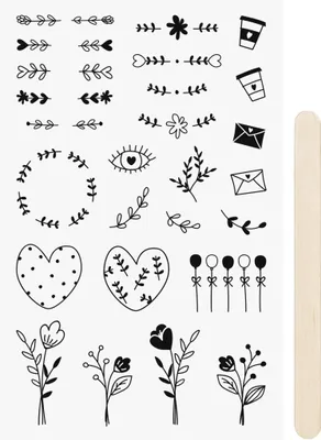 Productafbeelding van Heyda 203780910 RubSticker Ornamente sw