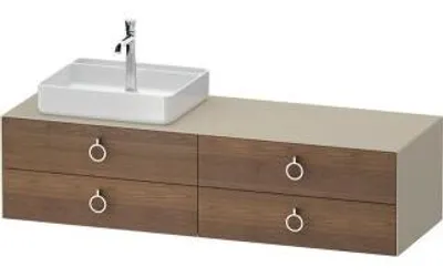 Produktbild von DURAVIT WT4995L77600000 Konsolen-WTU wh White Tulip 550x1600x