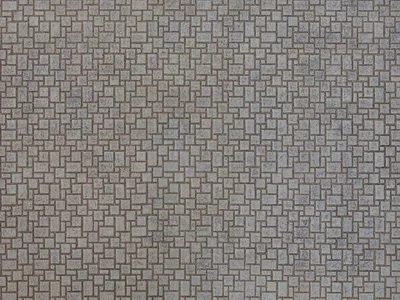 Produktbild von NOCH 3D-Kartonplatte „Modernes Pflaster“, mit realistischem Pflasterdesign, 25 x 12,5 cm für die Spurweite H0 und Maßstab 1:87
