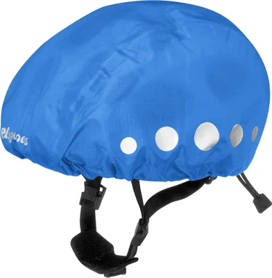 Produktbild von Regenabdeckung Fahrradhelm Polyester Blau Größe M