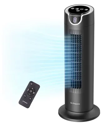 Immagine prodotto di Ventilatore a torre 16 pollici - 12 W - 8 velocità - Timer da 1 a 8 ore - Telecomando