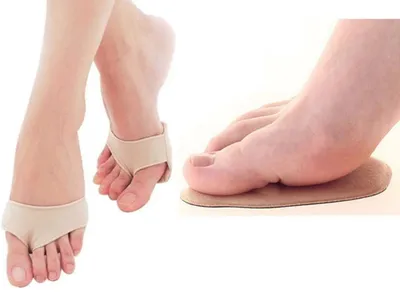 Imagen del producto de Almohadillas de gel de silicona para soporte del pie